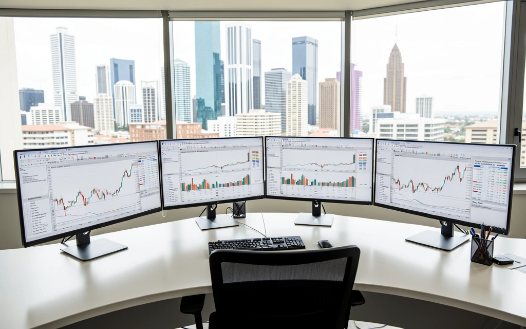 Professional trading and educational environment at New Purano Digital