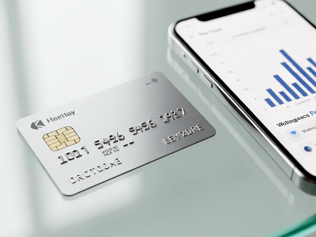 Financial technology and data security concept